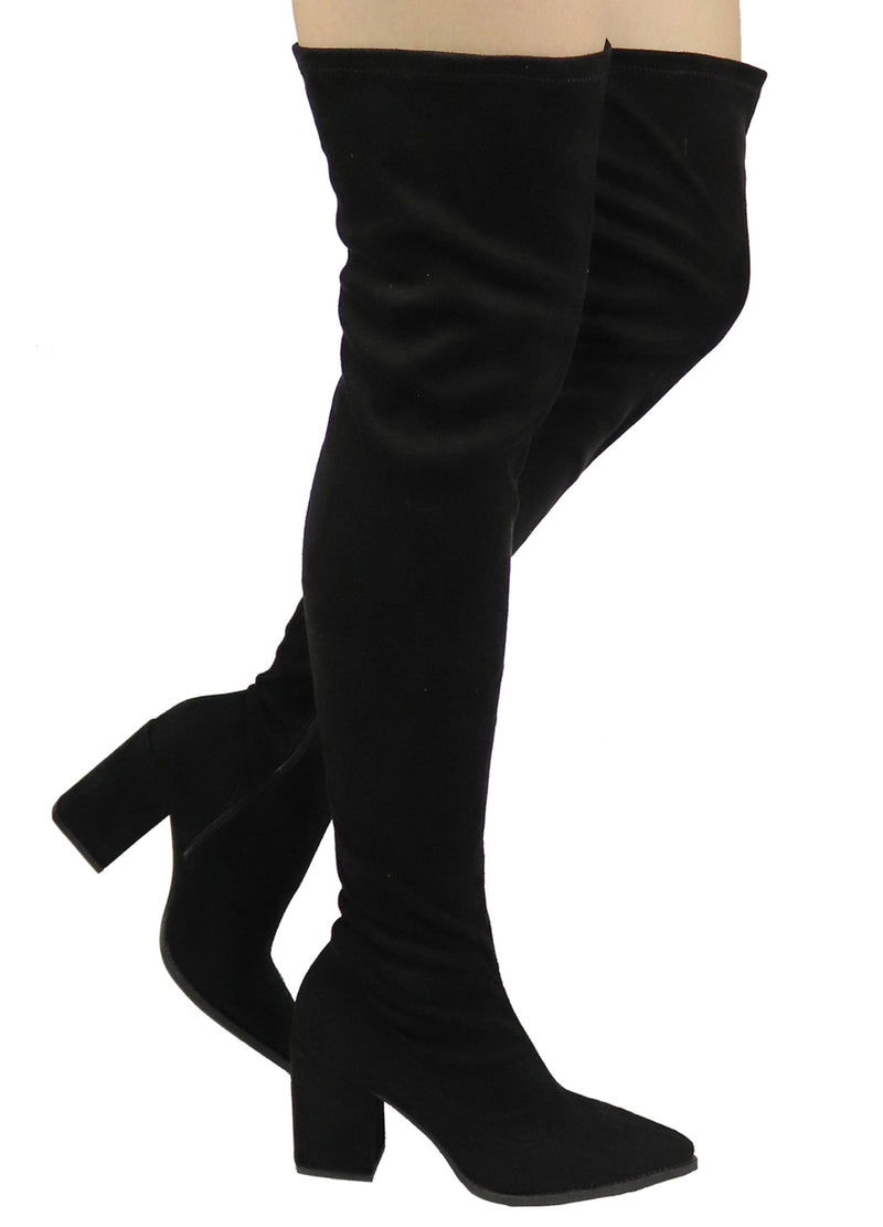 JUDITH-05 OVER THE KNEE THIGH HIGH BOOTS