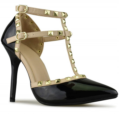 Wild diva studded store heels