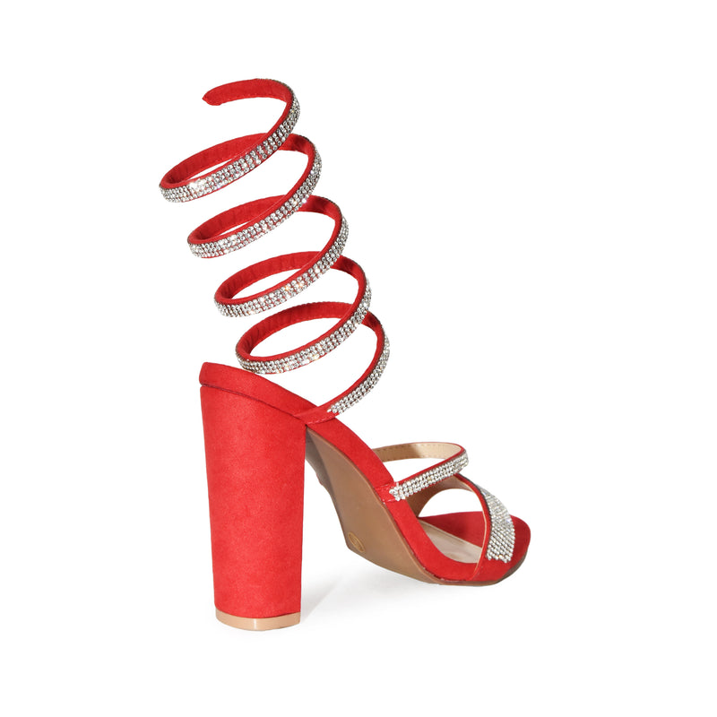 Sleek And Trendy Strappy Block Heels | Windsor