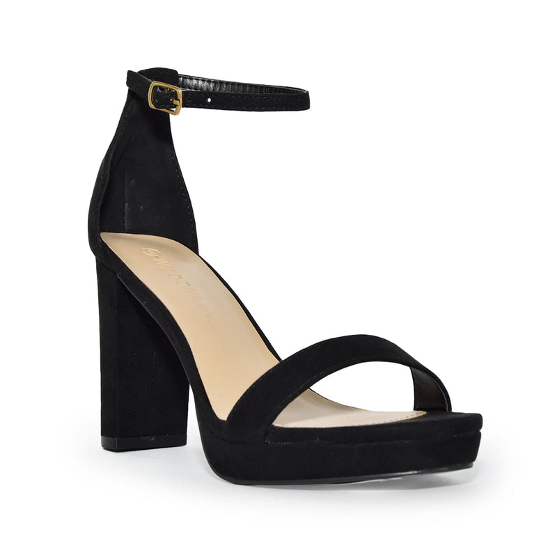 Buy Women Black Formal Peep Toes Online | SKU: 31-7926-11-36-Metro Shoes